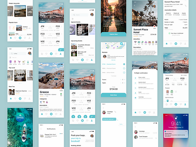 Travelpolitans app early concepts