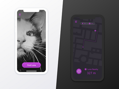 Location Tracker - Daily UI Challenge Day 20