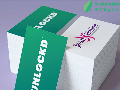 Eco Friendly Recycled Business Cards Sustainable Printing
