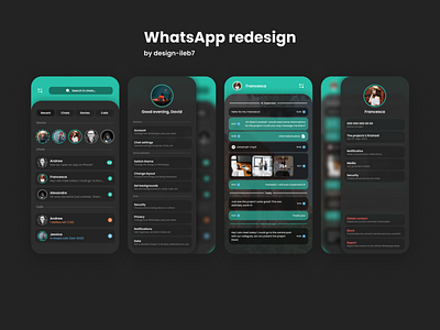 WhatsApp redesign