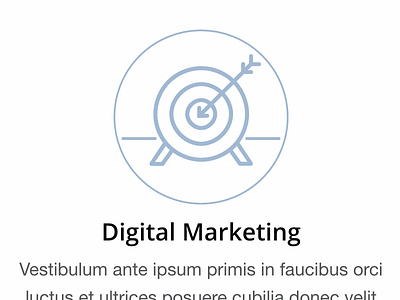 Marketing Icon Treatment icon marketing minimal svg ux websites