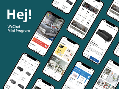 IKEA WeChat Mini Program app design ui
