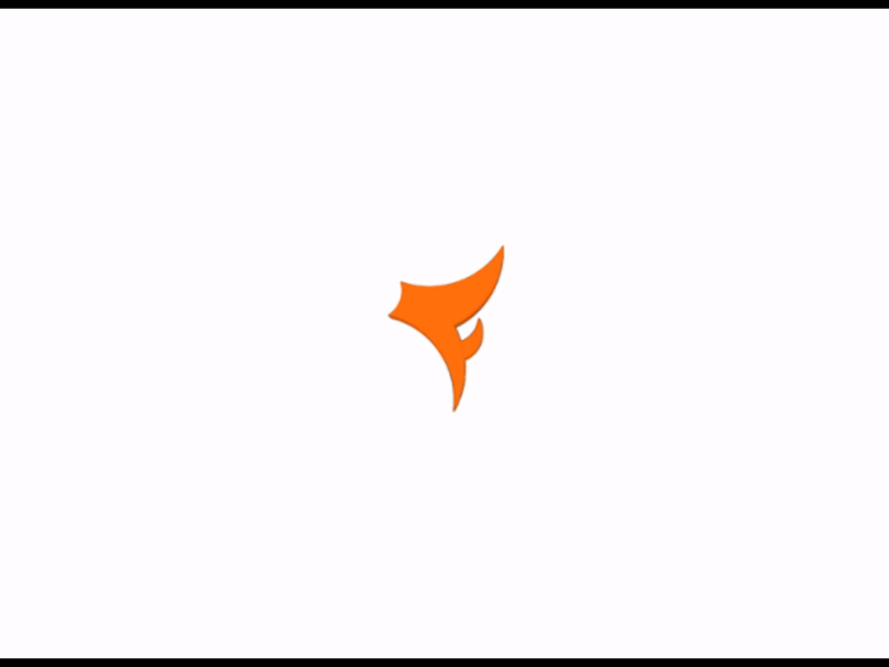 F Logo Frasa app branding design drawing flat icon logo vector