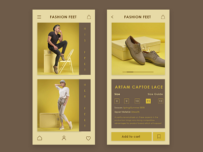 F A S H I O N F E E T _ Ui Design branding daniellee design fashionfeet ui ux website