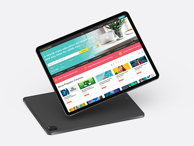 E College Ui/Ux design& Mockup