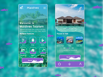 Maldives Tourism _ Ui / Ux Design