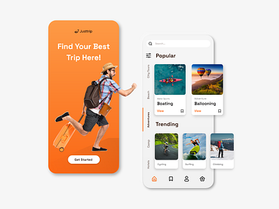 Just Trip _Tourism App Design