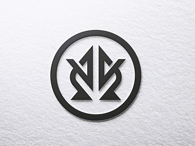 ss clean identitas identity line logo monogram pena ss symbol vector