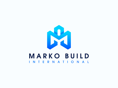 Marko build constraction logo with building icon & B M Letter apps icon blue gradient color brand logo build building business logo constraction creative logo famous logos home house illustration letter logo logo tupe logodesign modern logo monogram logo ui unique logo ux design