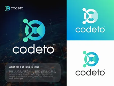 Codeto Development Code Technology logo apps icon brand identity branding c letter code creative logo develoment illustration letter logo lettermark logo logodesign logotype o letter software tech tech icon technology text logo wordmark