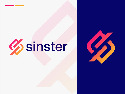 Sinster logo design