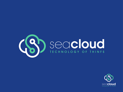 Seacloud technology s & c cloud logo design brand identity branding logo c logo c wordmark cloud logo creative cloud icon crypto hand sketch illustration lettermark logodesign logotype s logo s wordmark startup brand logo startup business logo tech technology logo text based logo typography