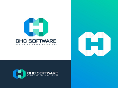 CHC letter logo design