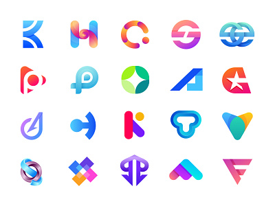 Unused modern logo icon