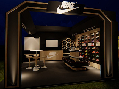 Nike Store Booth Design