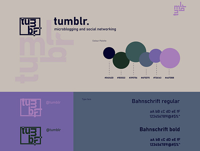 Tumblr Logo Rebranding abstract adobe branding design digital flat illustration illustrator logo