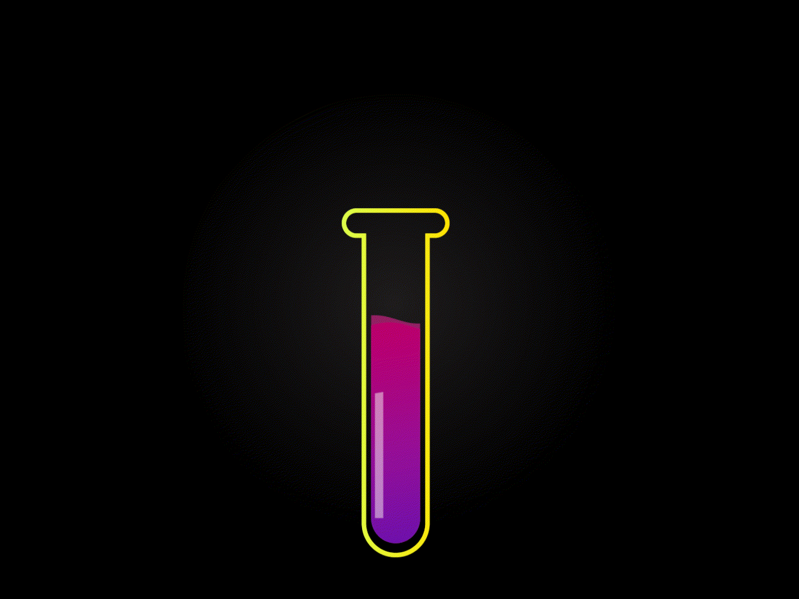 Liquid in a Tube 2d animation gif liquid motion motion graphic