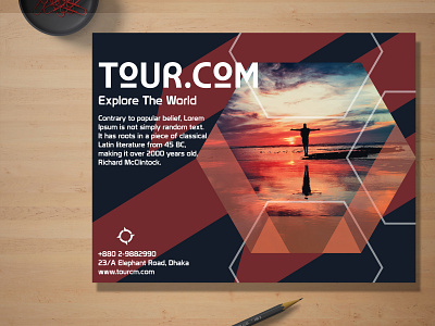 Flyer Design for Travel Agency advertising branding print design travel flyer