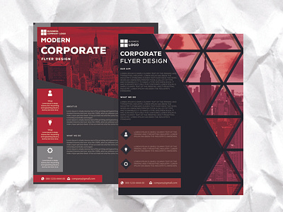 Corporate Flyer Design advertising branding business flyer corporate flyer flyer flyer design modern flyer design print media