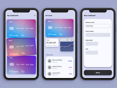 #DailyUI 02Credit Card Checkout app branding design flat type typography ui ux web website