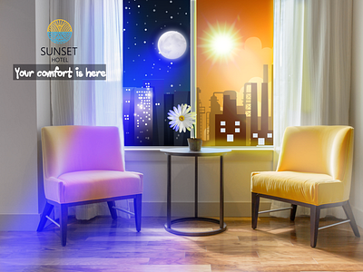 Manipulation design for sunset hotel