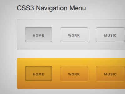 Css3navigation css3 html navigation