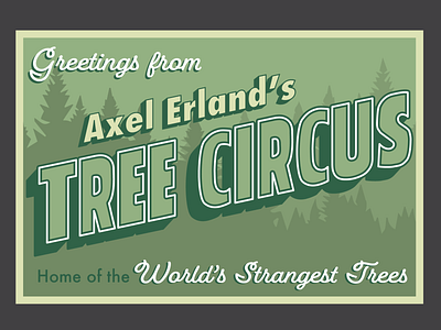 Axel Erland's Tree Circus