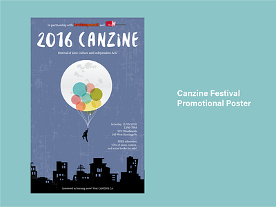 2016 Canzine Festival Promotional Poster