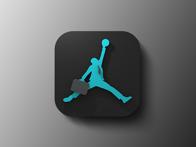 Jumpman Businessman Icon