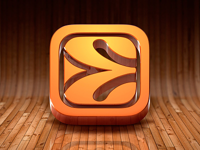 Euroleague Basketball 3d app apple basketball euroleague icon ios