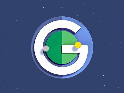Great flat "G" earth flat flathorizon geo geocentric google icon moon nocurve nogravity sun