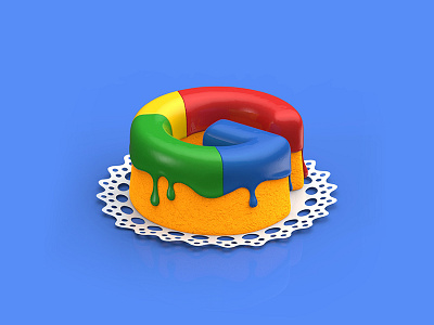 G-cake 3d art biscuit cake cartoon eye candy google google art illustration mysuperg cake zbrush