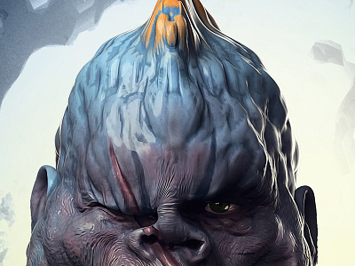 Yakee 3dart beast cgi character creature fantasy gameart horror illustration monster scary yakee