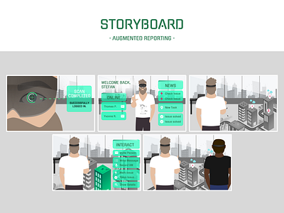 Illustration / Storyboard Augmented Reporting