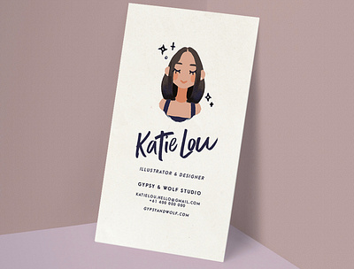 business cards branding business card design illustration illustrator illustrator design minimalistic portfoliowork selfpractice