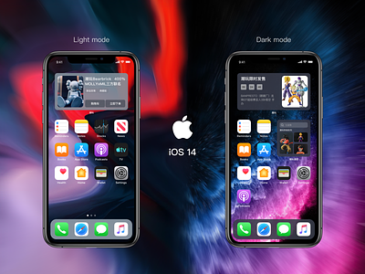 iPhone iOS 14 widget app branding design icon ios ios 14 ui
