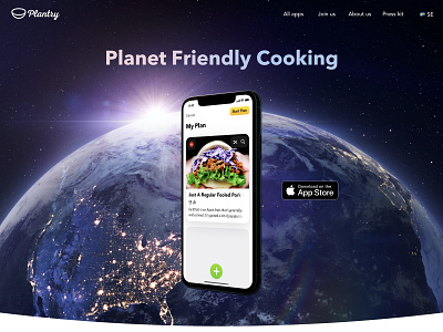 New Plantry Web app branding