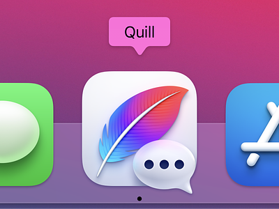 Quill Big Sur App Icon app icon big sur macos