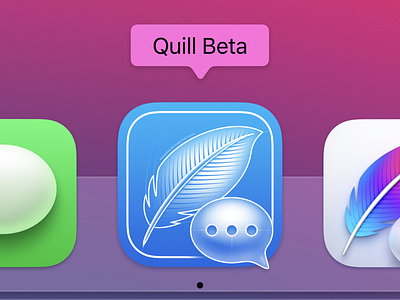 Quill Beta Big Sur App Icon app icon big sur macos