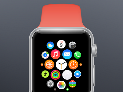 Apple Watch Icon Template apple watch icon template