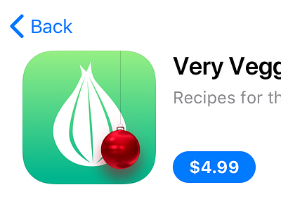 Very Veggie app icon ios
