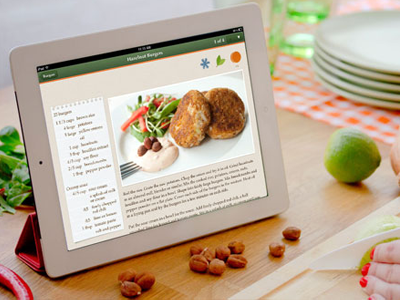 Cooking with Veggie Meals app