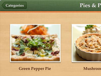 Pies & Pizzas Category back cooking food header pie texture vegetarian wood