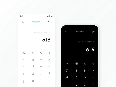 Calculator Daily Ui calculate calculator calculator app calculator ui daily dailyui dailyux ui uidaily ux uxui