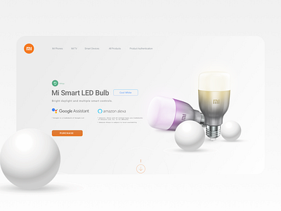 Xiaomi Minimalistic Design branding design smarthome smarthomeui ui uidesign uiux uiuxdesign ux uxui