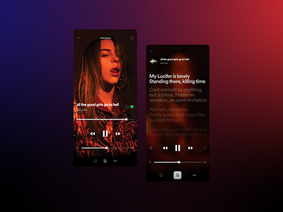 Spotify Player Design