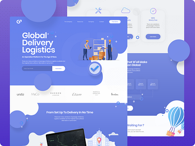 Global Delivery Logistics UI/UX