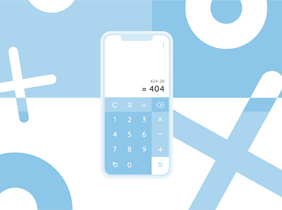 Calculator #dailyui 004 app dailyui design flat ui uiux ux vector