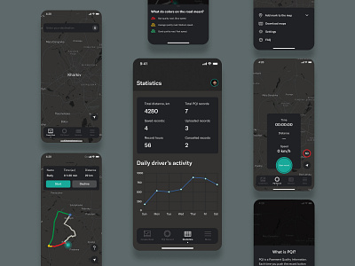 Smooth Way - app for pavement quality information analyse