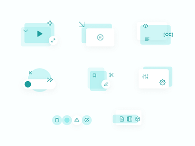 USP/Features Compositions composition graphic design icon set iconography icons web design